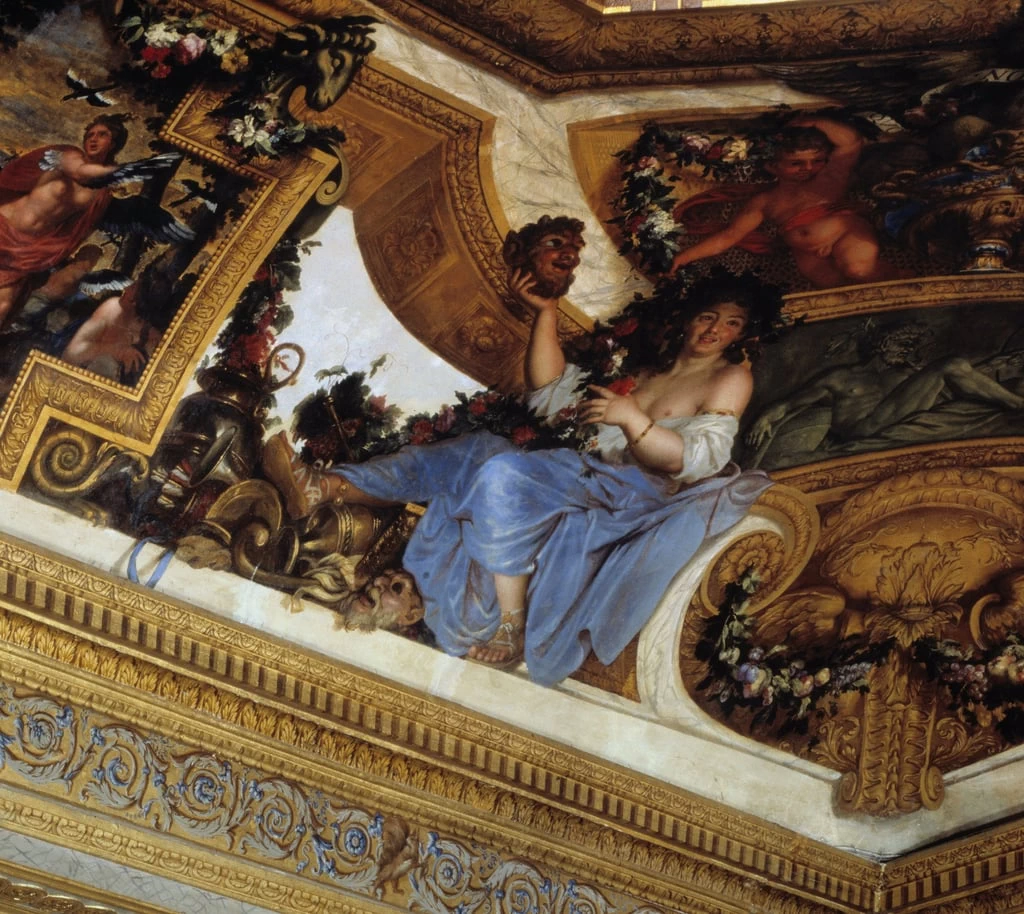 Thalie, una delle muse, patrona della commedia e poesia - Chateau de Vaux, le, Vicomte
